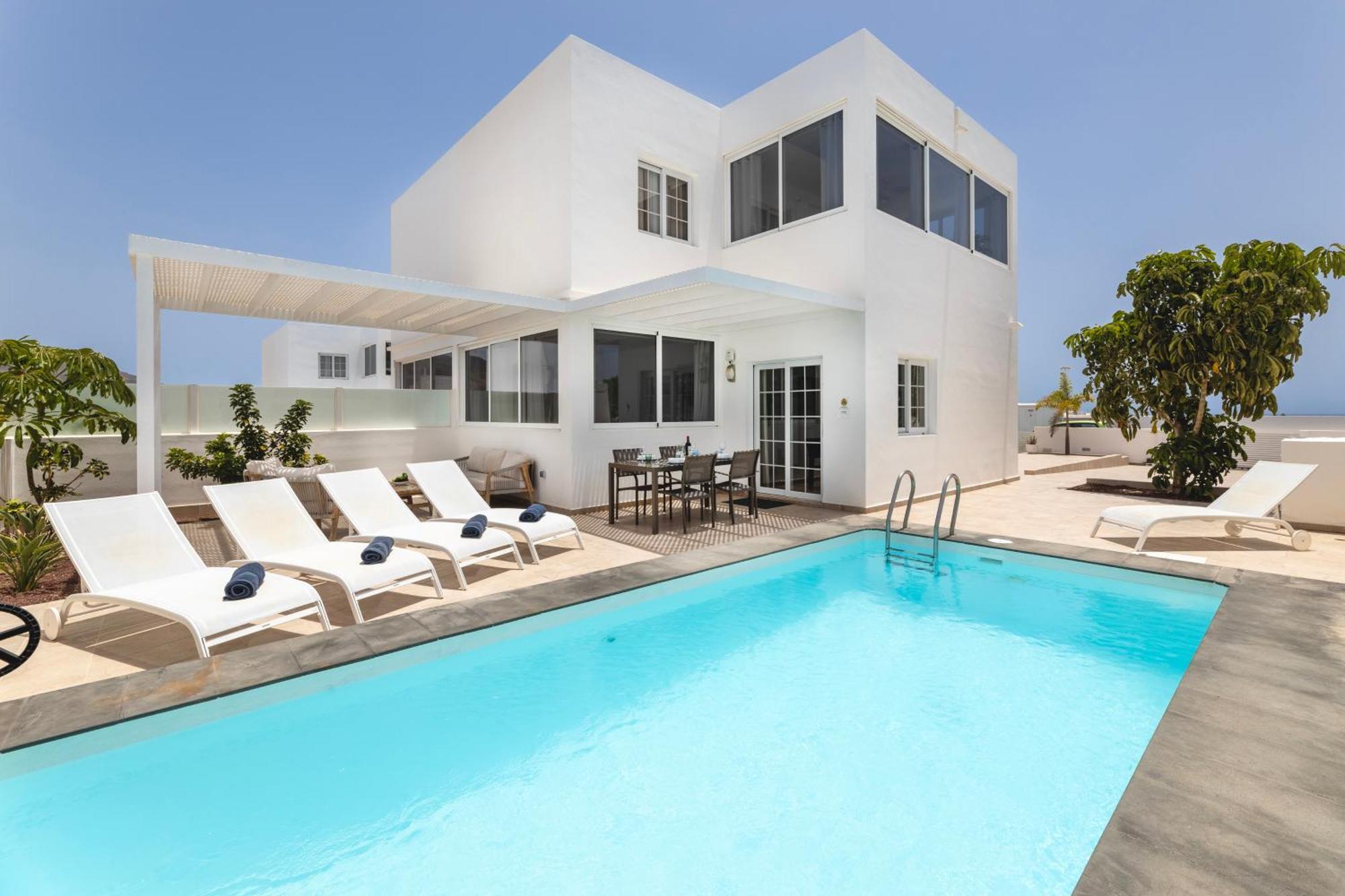 Villa Atlantica - Heated Pool In Playa Blanca Екстер'єр фото
