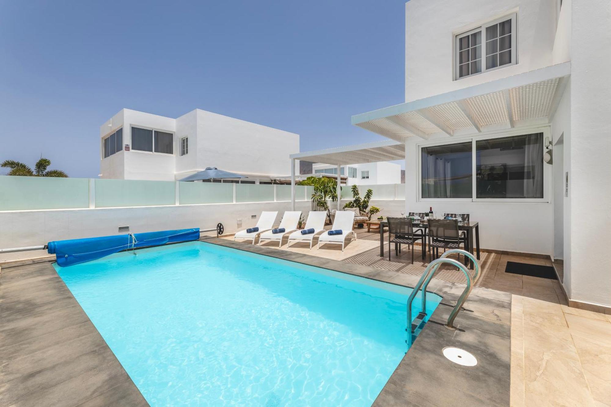 Villa Atlantica - Heated Pool In Playa Blanca Екстер'єр фото