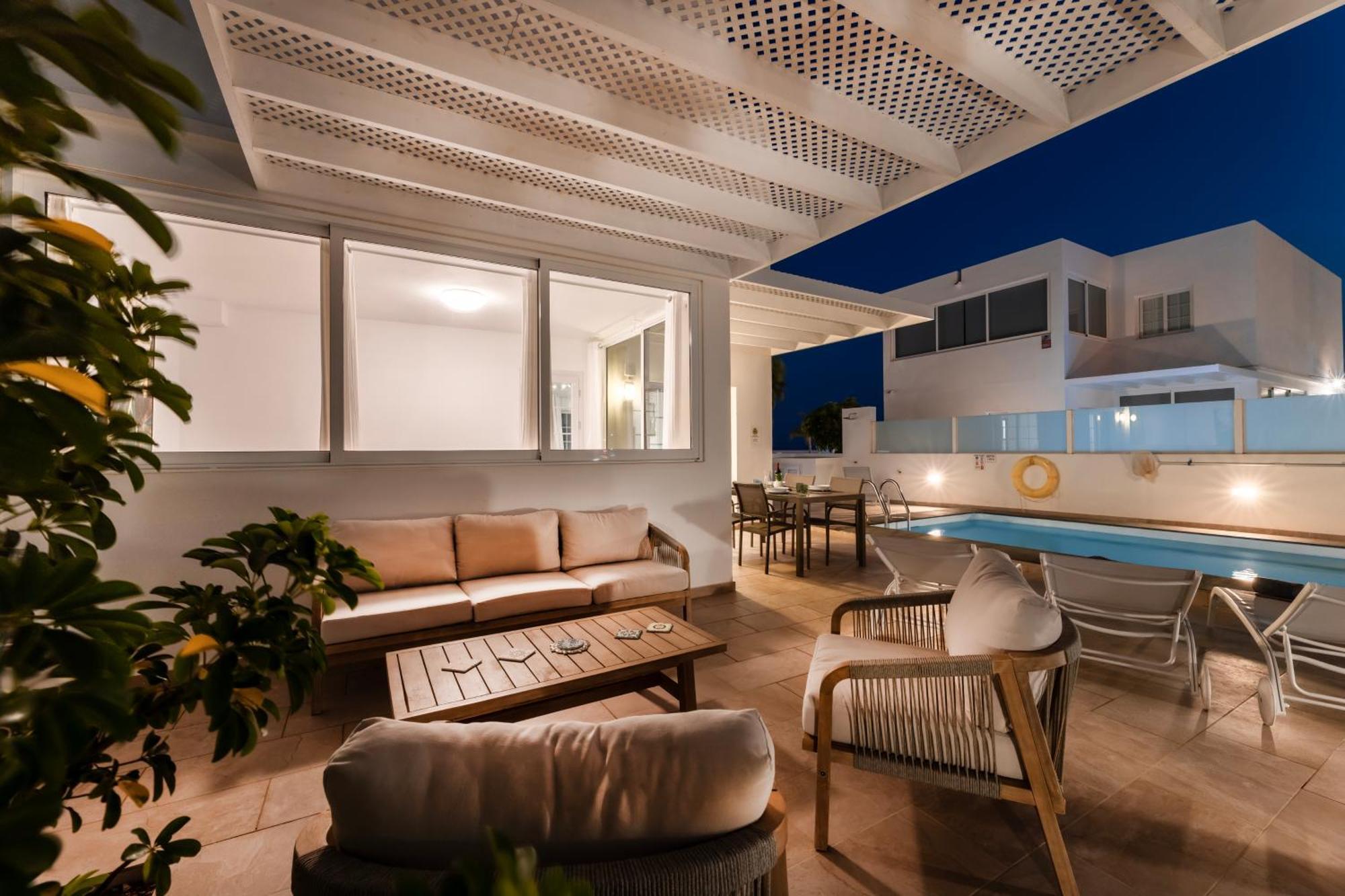 Villa Atlantica - Heated Pool In Playa Blanca Екстер'єр фото